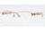 DKNY DY5643 Single Vision Prescription Eyeglasses 1216-52 - Brass Frame, Demo Lens Lenses