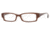 DKNY Eyeglasses DY4554 with No-Line Progressive Rx Prescription Lenses 3270-5116 - Light Brown/White/Light Green 