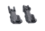 DLG Tactical High Profile Sight Set, Black, DLG167B