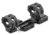 DLOC Precision Cantilever Scope Mount, 30mm, 1.53 in Height, Black, DLOC-C130-1535-B