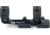DLOC Precision Cantilever Scope Mount, 30mm, 1.63 in Height, Black, DLOC-C130-1630-B