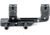DLOC Precision Cantilever Scope Mount, 30mm, 1.63 in Height, Black, DLOC-C130-1630-B
