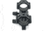 DLOC Precision Cantilever Scope Mount, 30mm, 1.63 in Height, Black, DLOC-C130-1630-B