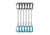 DMM Aether Quickdraw,6 Pack, 25cm, Turquoise/Matt Grey, A498-25P6