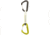 DMM Chimera Quickdraw Carabine, Titanium/Lime, 12cm, A398-12LG