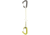 DMM Chimera Quickdraw Carabine, Titanium/Lime, 25cm, A398-25LG