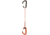 DMM Phantom Quickdraw, Matt Grey/Orange, 25 cm, A318-25ORA