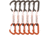 DMM Phantom Quickdraw, Pack of 7, Silver/Orange, 12cm, A318-12ORP6