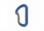 DMM Shadow Bent 5 Pack Carabiners, Blue/Titanium, A306BL-P5