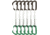 DMM Spectre Quickdraw, Pack of 7, Silver/Green, 18cm, A358-18GRP6