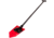 DMOS Delta Pro Shovel, Red, 32710
