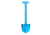 DMOS Mini Nomad Shovel, Blue, 32705