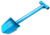DMOS Mini Nomad Shovel, Blue, 32705