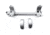 DNZ Products Game Reaper Scope Mount - Kimber 8400 Short Action, High Ring, 1 in Tube, Silver, 14800s