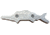 DNZ Products Fin Cleat - Docking &amp; Anchoring Equipment - Bill Fish, Silver FC05S