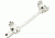 DNZ Products Game Reaper Scope Mount - Kimber 8400 Long Action, Medium Ring, 1 in Tube, Silver, 41800S