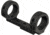 DNZ Products Game Reaper Scope Mount - Ctr Strike, Medium Ring, 30 mm Tube, Black Matte, 16380