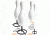 Do All Outdoors 3-D Ten Pin full size bowling pin DBP01