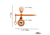 Do All Outdoors Double Tree Spinner, Orange, 0.22, TS22D