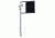 Do All Outdoors Ground Auger Adjustable Paper Target Stand, Black, GASPS