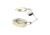 Dobyns D-Blade Advantage Series Spinnerbaits, Colorado/Willow Blade, 3/8oz, Shimmer Shad, ADV 3/8 A03 COL/WIL