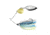 Dobyns D-Blade Beast Series Spinnerbaits, Colorado/Willow Blade, 3/4oz, Shad Lt. Blue Chartreuse White, BST 3/4 B13 COL/WIL