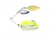Dobyns D-Blade Beast Series Spinnerbaits, Willow/Willow Blade, 3/4oz, Chartreuse Light Shimmer, BST 3/4 B11 WIL/WIL