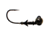 Dobyns Football Head, 1/4oz, 4pk, Black, FB HEAD BLK 1/4 4PK