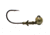 Dobyns Football Head, 1/4oz, 4pk, Green Pumpkin, FB HEAD GRN PMPK 1/4 4PK