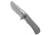 Doc Shiffer Recon Lightweight Folding Knife, 2.75in, Nitro V Steel, Drop Point Blade, Titanium, Gray Handle, Gray/Gray, 6.375 inch, BHQ-174552