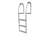 Dock Edge Fixed Eco - Weld Free Aluminum 3-Step Dock Ladder 59822