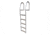 Dock Edge Fixed Eco - Weld Free Aluminum 5-Step Dock Ladder 59824