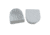 Dock Edge Large End Plug - White, 2-Pack, DE1026F