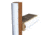 Dock Edge Piling Bumper - One End Capped - 6' - White 64083