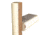 Dock Edge Piling Bumper - One End Capped - 6ft - Beige, 1020SF