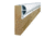 Dock Edge PRODOCK Heavy "P" Dock Profile - 3 8' Sections - White 50125