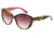 Dolce&amp;Gabbana CONTEMPORARY DG4239 Single Vision Prescription Sunglasses DG4239-28928H-56 - Lens Diameter 56 mm, Frame Color Top Havana On Cyclamen