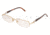 Dolce&amp;Gabbana DG1145 Bifocal Eyeglasses - Old Gold Frame / 51 mm Prescription Lenses, 126-5117