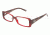 Dolce&amp;Gabbana DG 3080 Eyeglasses Styles - Red Frame w/Non-Rx 53 mm Diameter Lenses, 1530-5316