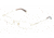Dolce &amp; Gabanna DG1208 #466 - Pale Gold Demo Lens Frame