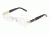 Dolce&amp;Gabbana DG1210 Single Vision Prescription Eyewear 1040-5417 - Gold 