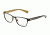 Dolce&amp;Gabbana DG1273 Single Vision Prescription Eyeglasses 1268-53 - Top Black On Gold Frame