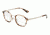 Dolce&amp;Gabbana DG1296 Single Vision Prescription Eyeglasses 3548-48 - Nude Havana Frame