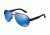 Dolce&amp;Gabbana DG2149 Single Vision Prescription Sunglasses DG2149-127325-61 - Lens Diameter 61 mm, Frame Color Blue Rubber