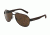Dolce&amp;Gabbana DG2149 Single Vision Prescription Sunglasses DG2149-127473-61 - Lens Diameter 61 mm, Frame Color Brown Rubber