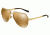 Dolce&amp;Gabbana DG2151 Sunglasses K440F9-59 - Gold Plated 18kt Frame, Brown Mirror Bronze Lenses