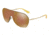 Dolce&amp;Gabbana DG2162 Sunglasses 02/F9-37 - Gold Frame, Brown Mirror Gold Lenses