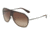 Dolce&amp;Gabbana DG2162 Sunglasses 04/13-37 - Gunmetal Frame, Brown Gradient Lenses