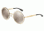 Dolce&amp;Gabbana DG2173B Single Vision Prescription Sunglasses DG2173B-02-5A-56 - Lens Diameter 56 mm, Frame Color Gold
