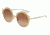 Dolce&amp;Gabbana DG2177 Single Vision Prescription Sunglasses DG2177-02-13-53 - Lens Diameter 53 mm, Frame Color Gold